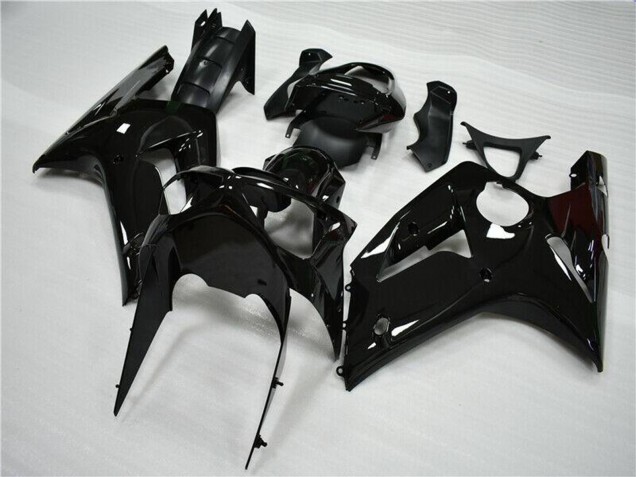 Carénage Moto Kawasaki ZX6R 2003-2004 - Noir Brillant