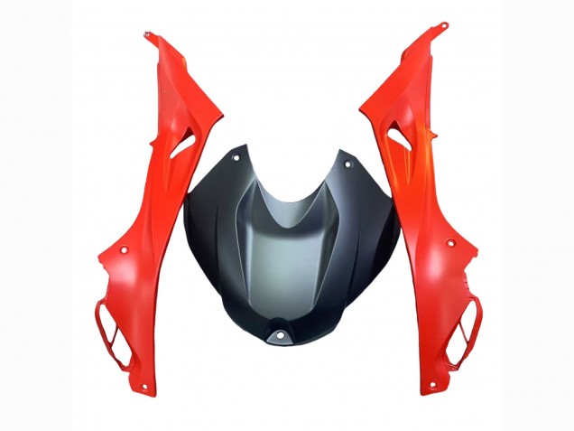 Carénages Moto BMW S1000RR 2015-2016 - Noir Mat Rouge