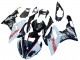 Carénages Moto BMW S1000RR 2015-2016 - Blanc Noir Brillant