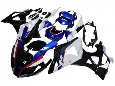 Carénage Moto BMW S1000RR 2009-2014 - Blanc Rouge Bleu Noir