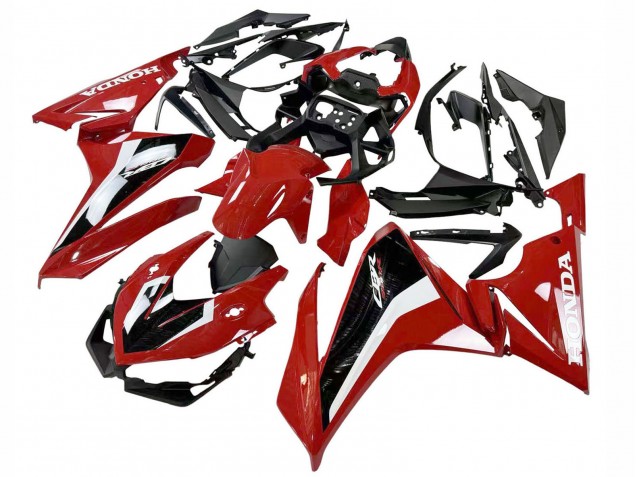 Carénage Moto Honda CBR500R 2022-2023 - Rouge Blanc Noir