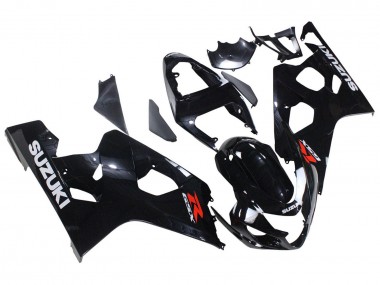 Carénage Moto Suzuki GSXR 600 / GSXR 750 2004-2005 - Noir Brillant