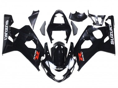 Carénage Moto Suzuki GSXR 600 / GSXR 750 2004-2005 - Noir Brillant