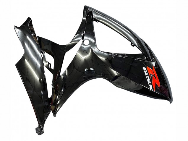 Carénages Moto Suzuki GSXR 600 / GSXR 750 2006-2007 - Noir Brillant Argent Rouge