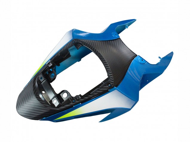 Carénages Moto Suzuki GSXR 600 / GSXR 750 2011-2024 - Bleu Clair Vert Blanc Rouge