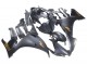 Carénages Moto Yamaha YZF 1000 R1 2012-2014 - Noir Mat Or Décalque