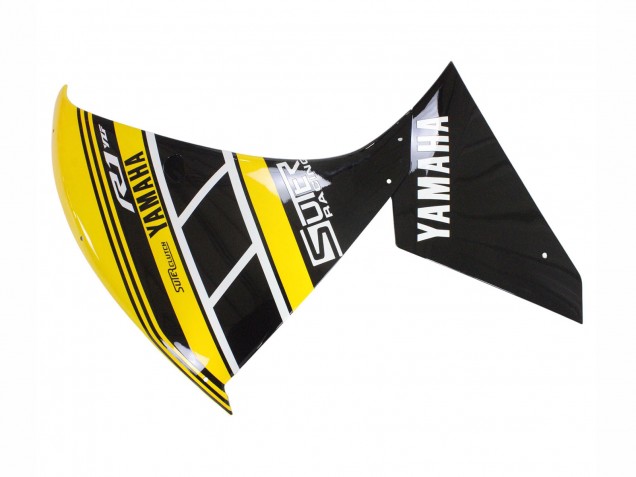 Carénages Moto Yamaha YZF 1000 R1 2012-2014 - Jaune Blanc Noir