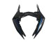 Carénages Moto Kawasaki EX300 2013-2017 - Noir Brillant Bleu