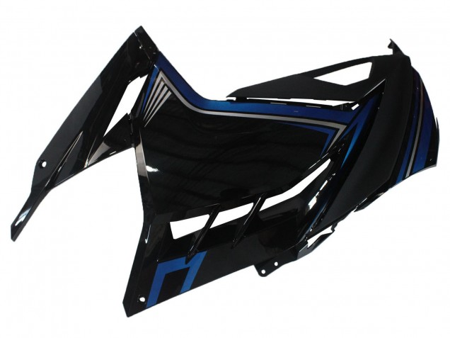 Carénages Moto Kawasaki EX300 2013-2017 - Noir Brillant Bleu