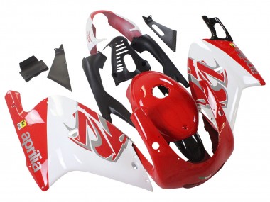 Carénages Moto Aprilia RS125 2000-2005 - Blanc Rouge