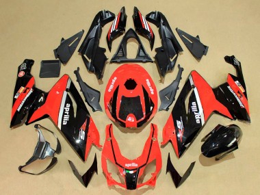 Carénages Moto Aprilia RS125 2006-2011 - Rouge Noir Brillant Blanc