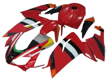 Carénages Moto Aprilia RS125 2006-2011 - Rouge Blanc Noir Jaune Vert