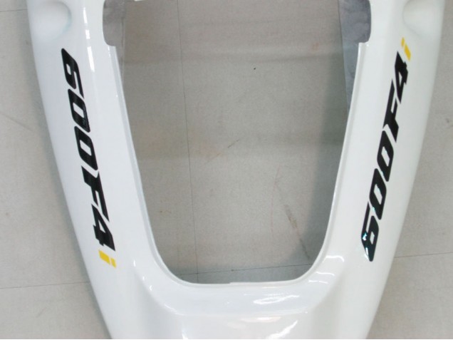 Carénage Moto Honda CBR600 F4i 2004-2007 - Blanc Noir Brillant