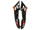 Carénages Moto Honda CBR600 F3 1995-1996 - Orange Noir Brillant