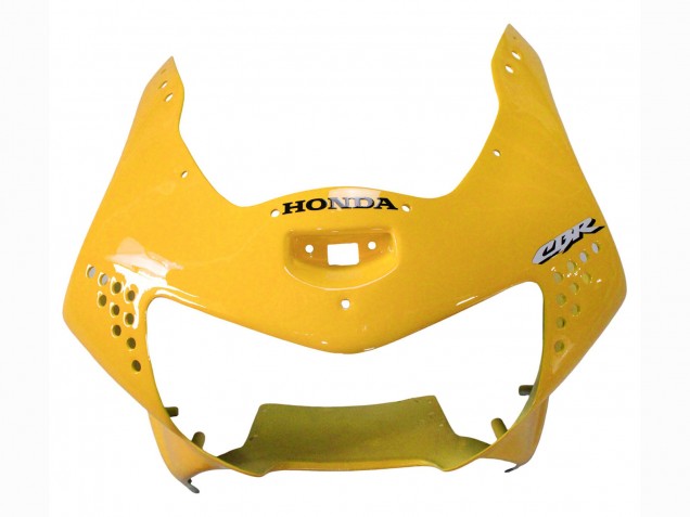 Carénages Moto Honda CBR900RR 919 1998-1999 - Blanc Jaune Noir Brillant