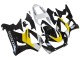 Carénages Moto Honda CBR900RR 929 2000-2001 - Blanc Jaune Noir Brillant