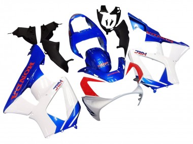 Carénages Moto Honda CBR900RR 929 2000-2001 - Blanc Bleu Rouge HRC