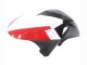 Carénages Moto Honda CBR900RR 929 2000-2001 - Blanc Rouge Noir Brillant Courses