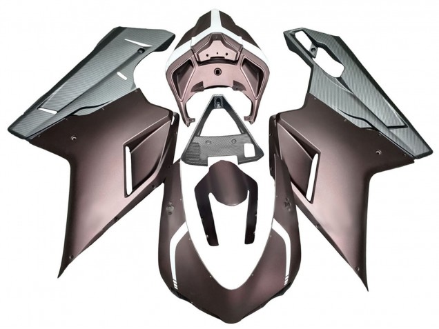 Carénages Moto Ducati 848/1098/1198 2007-2014 - Fibre de Carbone