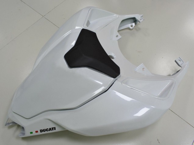 Carénages Moto Ducati 848 2007-2014 - Blanc Noir Mat