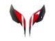 Carénages Moto Ducati 959 2015-2020 - Rouge Noir Mat