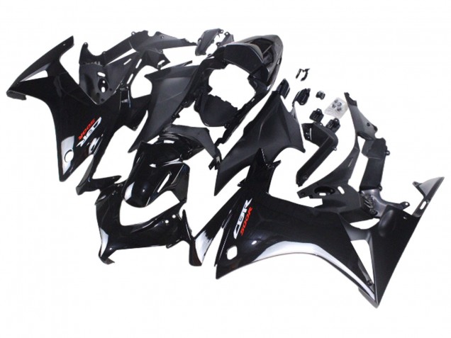 Carénages Moto Honda CBR500R 2013-2015 - Noir Brillant Noir Mat