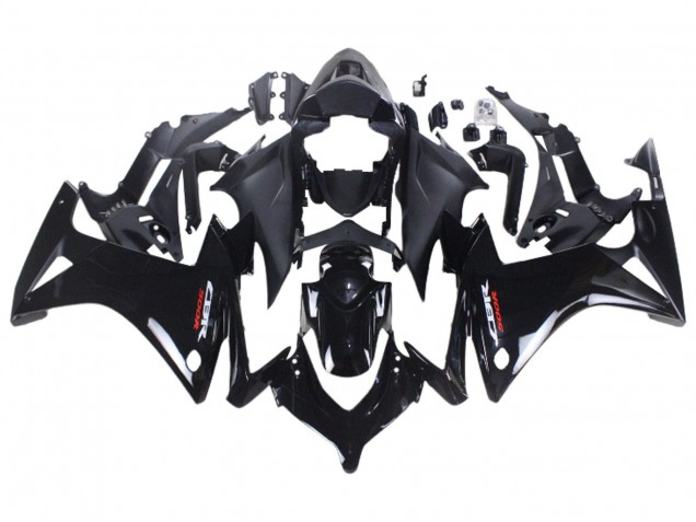 Carénages Moto Honda CBR500R 2013-2015 - Noir Brillant Noir Mat