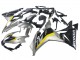 Carénages Moto Honda CBR500R 2022-2023 - Argent Jaune Noir Brillant