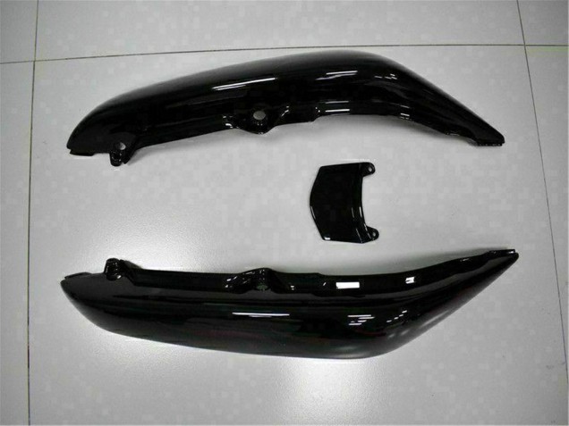 Carénages Moto Kawasaki EX650 2006-2008 - Noir Brillant Rouge Flamme