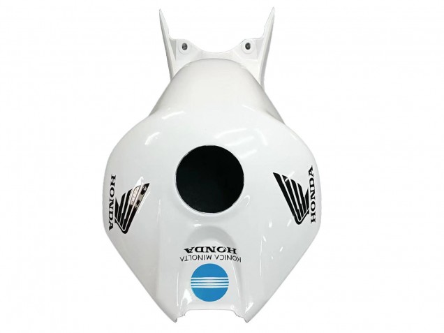 Carénages Moto Honda CBR1000RR 2004-2005 - Blanc Bleu Clair Jaune Noir Konica Minolta