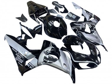 Carénages Moto Honda CBR1000RR 2006-2007 - Argent Noir Brillant Red Bull