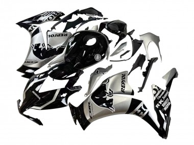 Carénages Moto Honda CBR1000RR 2012-2016 - Argent Noir Brillant Repsol Red Bull