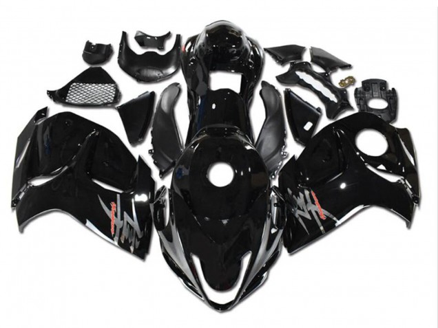 Carénages Moto Suzuki GSXR 1300 Hayabusa 2008-2020 - Noir Brillant Gris