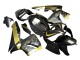 Carénages Moto Honda CBR600RR 2005-2006 - Noir Or Fibre de Carbone