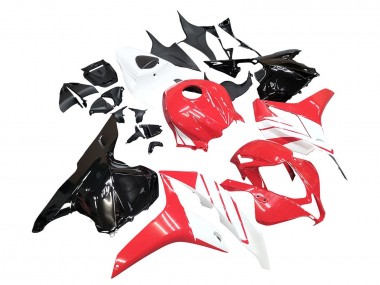 Kits Carénage Moto Honda CBR600RR 2009-2012 - Blanc Rouge Noir Brillant