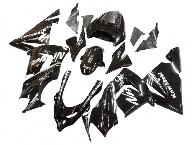 Carénages Moto Kawasaki ZX10R 2004-2005 - Noir Brillant Ninja