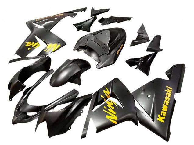 Carénages Moto Kawasaki ZX10R 2004-2005 - Noir Ninja