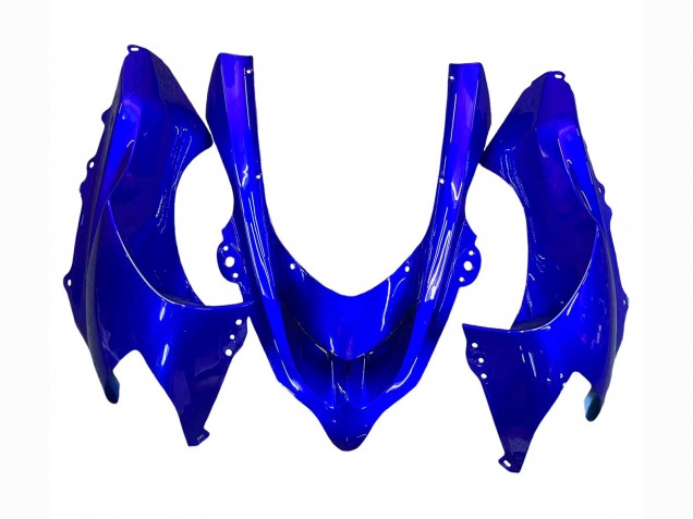 Carénages Moto Kawasaki ZX10R 2004-2005 - Bleu Noir Ninja
