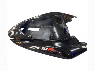Carénages Moto Kawasaki ZX10R 2004-2005 - Blanc Noir West Ninja