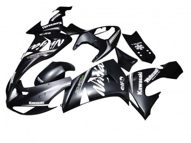 Carénage Moto Kawasaki ZX10R 2006-2007 - Noir Mat