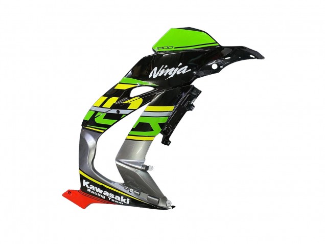 Carénages Moto Kawasaki ZX10R 2016-2020 - Vert Rouge Gris