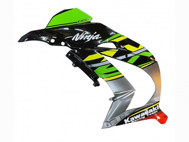 Carénages Moto Kawasaki ZX10R 2016-2020 - Vert Rouge Gris