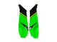 Carénages Moto Kawasaki ZX10R 2016-2020 - Vert Jaune Rouge Noir Elf Monstre