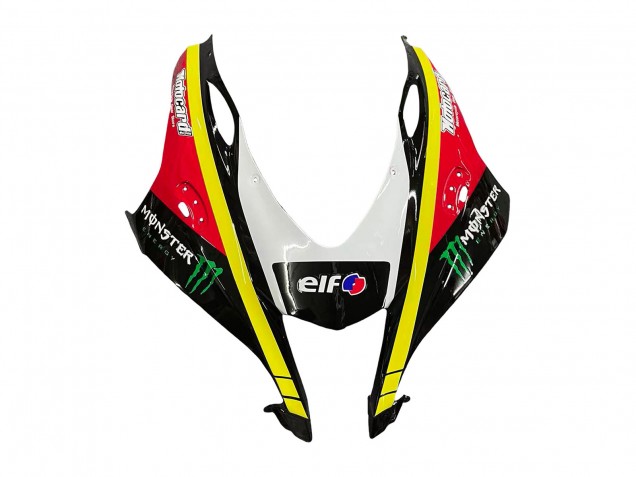 Carénages Moto Kawasaki ZX10R 2016-2020 - Vert Jaune Rouge Noir Elf Monstre
