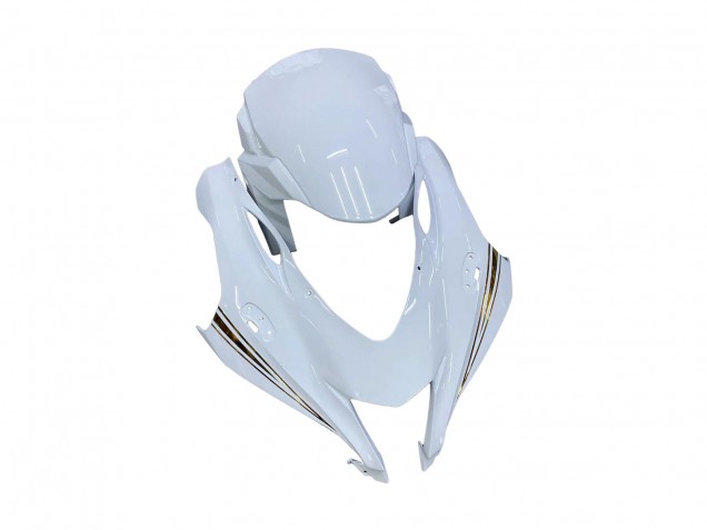 Carénages Moto Kawasaki ZX10R 2016-2020 - Blanc Or Noir