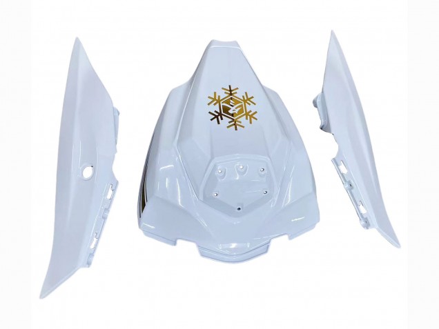 Carénages Moto Kawasaki ZX10R 2016-2020 - Blanc Or Noir