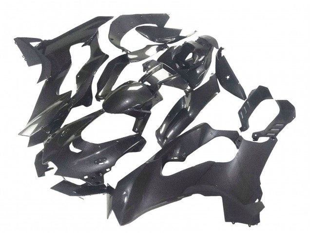 Carénages Moto Kawasaki ZX10R 2021-2026 - Noir Fibre de Carbone
