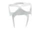 Carénages Moto Kawasaki ZX6R 2003-2004 - Blanc Noir Décalque
