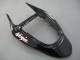 Carénages Moto Kawasaki ZX6R 2003-2004 - Noir Brillant