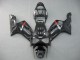 Carénages Moto Kawasaki ZX6R 2003-2004 - Noir Brillant